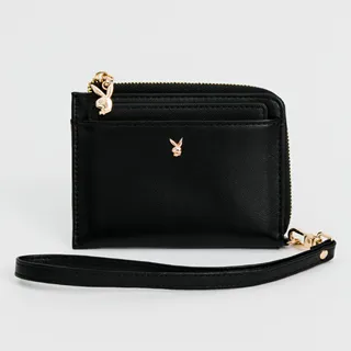 PLAYBOY - 卡片夾附手挽帶 Oat Milk Macchiato系列 - 咖啡色 歷史價格詳細信息