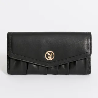 【PLAYBOY】翻蓋長夾 Clouds系列(黑色) 歷史價格詳細信息