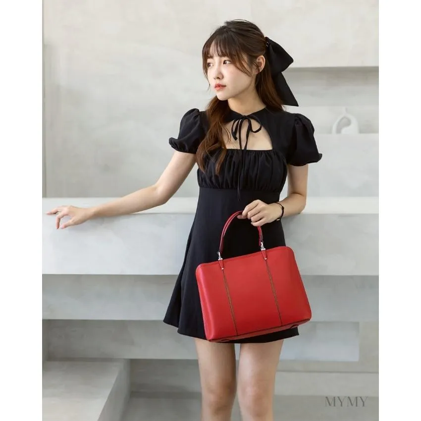 MYMY 經典時尚 牛皮手提小包 (側背/肩揹/斜揹/拉鍊層/多色/真皮/雙背帶) 歷史價格詳細信息
