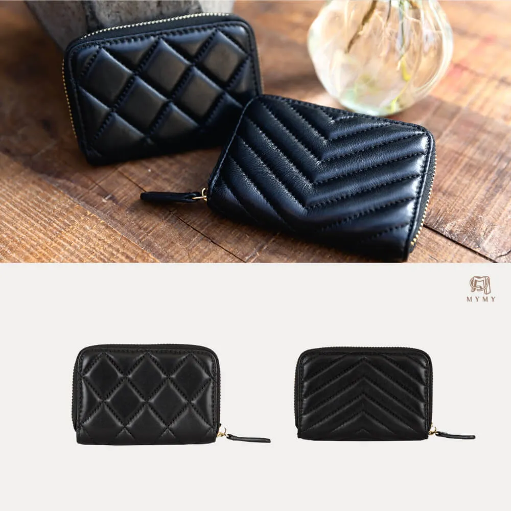 MYMY 菱格小箱包 淺米白(低調奢華/羊皮/小香風/菱格/側背/斜背) 歷史價格詳細信息