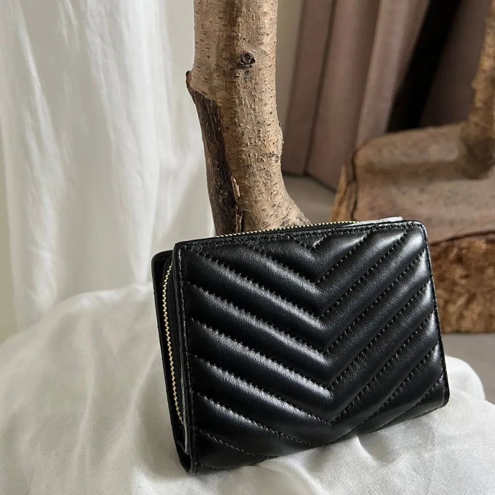 MYMY 優雅細緻 大菱格零錢包 (真皮/羊皮/多色/女夾) 歷史價格詳細信息