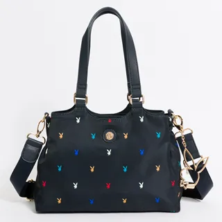 【PLAYBOY】手提包附長背帶 Lohas系列(藍色) 歷史價格詳細信息