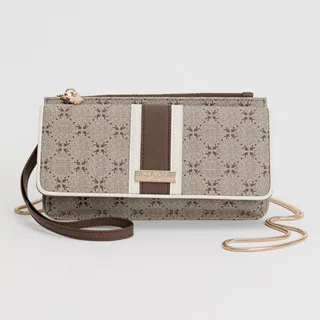 PLAYBOY - 手提鍊帶包附長背帶  Daylight系列 - 米色 歷史價格詳細信息