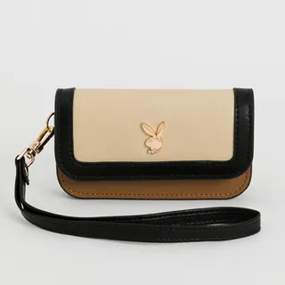 PLAYBOY - 短夾附手挽帶 Neverland系列 - 黑色 歷史價格詳細信息