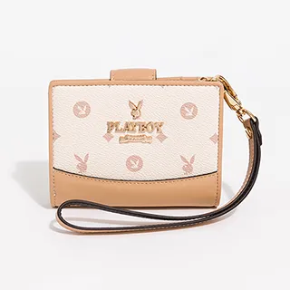 PLAYBOY - 短夾附手挽帶 Neverland系列 - 黑色 歷史價格詳細信息