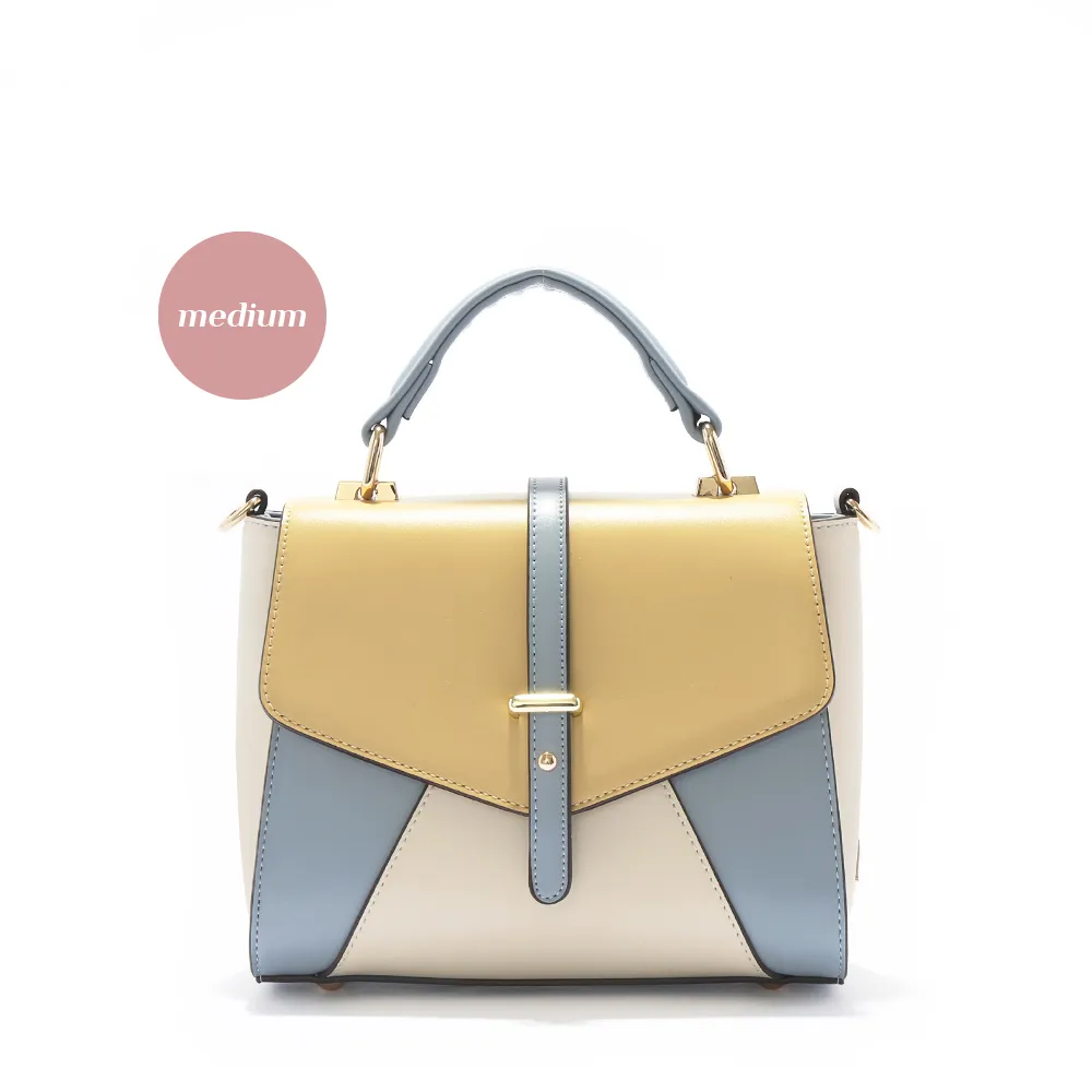 ANNA DOLLY 知性輕甜Sweety兩用黛西包(小) 夕霧淡藍 歷史價格詳細信息