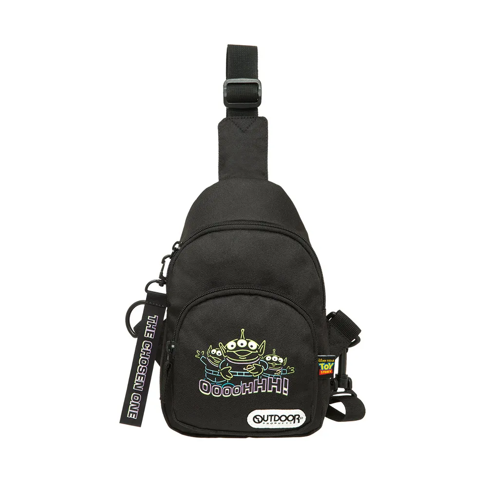 【OUTDOOR】DISNEY聯名款霓虹三眼怪系列背包造型零錢包-黑色 ODDY21A10BK 歷史價格詳細信息