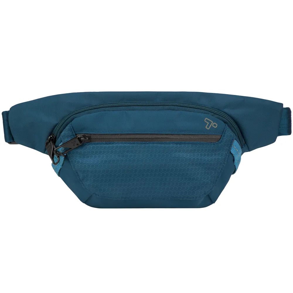 TRAVELON Active簡約四層防盜斜背包(黑) 歷史價格詳細信息