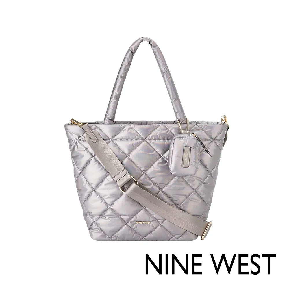 NINE WEST TALISEA多功能菱格方包-銀色(126922) 歷史價格詳細信息