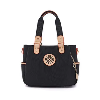 B.S.D.S冰山袋鼠 - 黑色狂想曲 - 古典輕奢多WAY托特包 - 駱色黑【S-890K】 歷史價格詳細信息