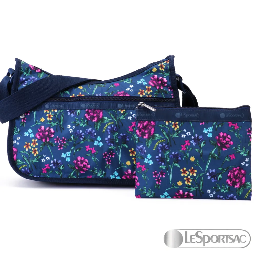 LeSportsac - Standard 側背水餃包/流浪包 (極簡黑) 7520P R086 歷史價格詳細信息