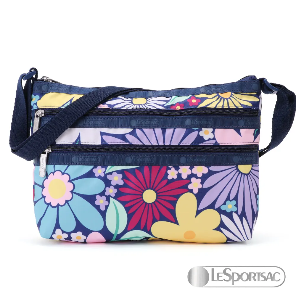 LeSportsac - Standard 豪華斜背包附化妝包 千鳥格紋 歷史價格詳細信息