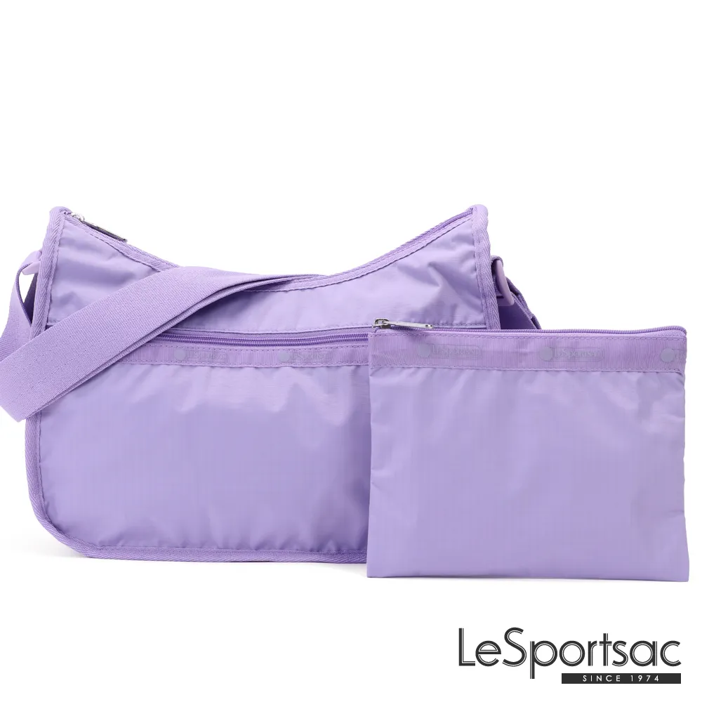 LeSportsac - Standard 側背水餃包/流浪包 (極簡黑) 7520P R086 歷史價格詳細信息