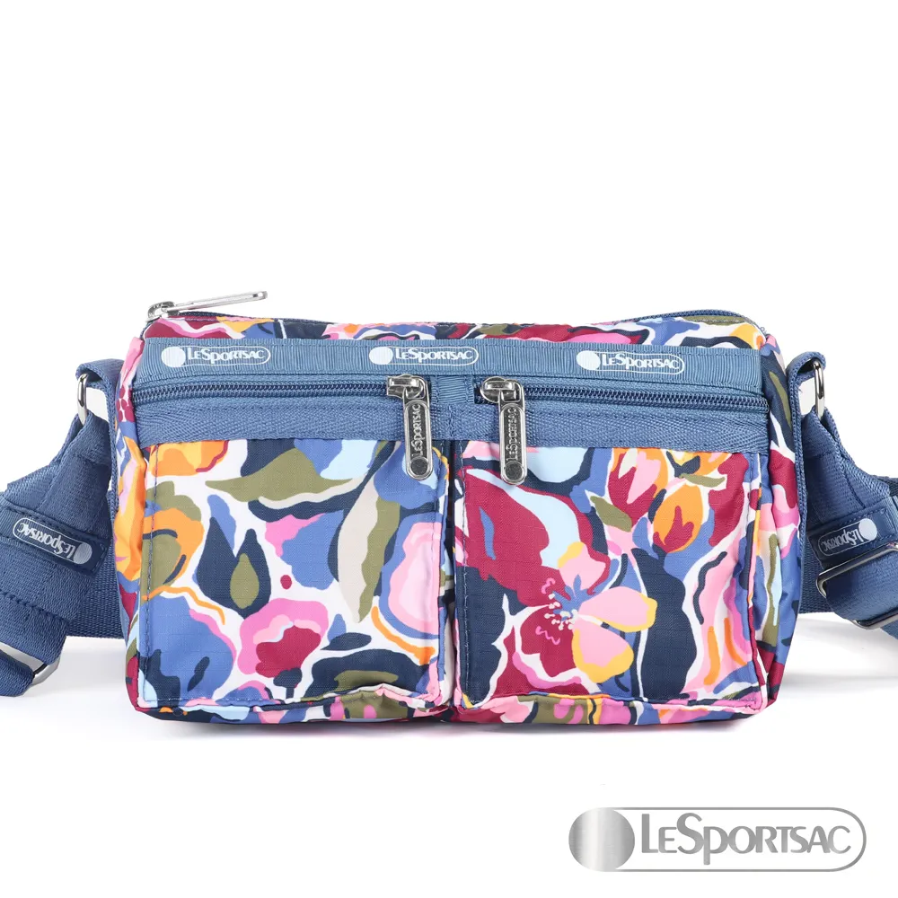 LeSportsac - Standard 雙口袋斜背包-附化妝包 (春光明媚) 歷史價格詳細信息