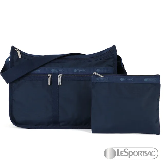 LeSportsac - Standard 雙口袋A4大書包-附化妝包 (極簡黑) 7507PB R086 歷史價格詳細信息