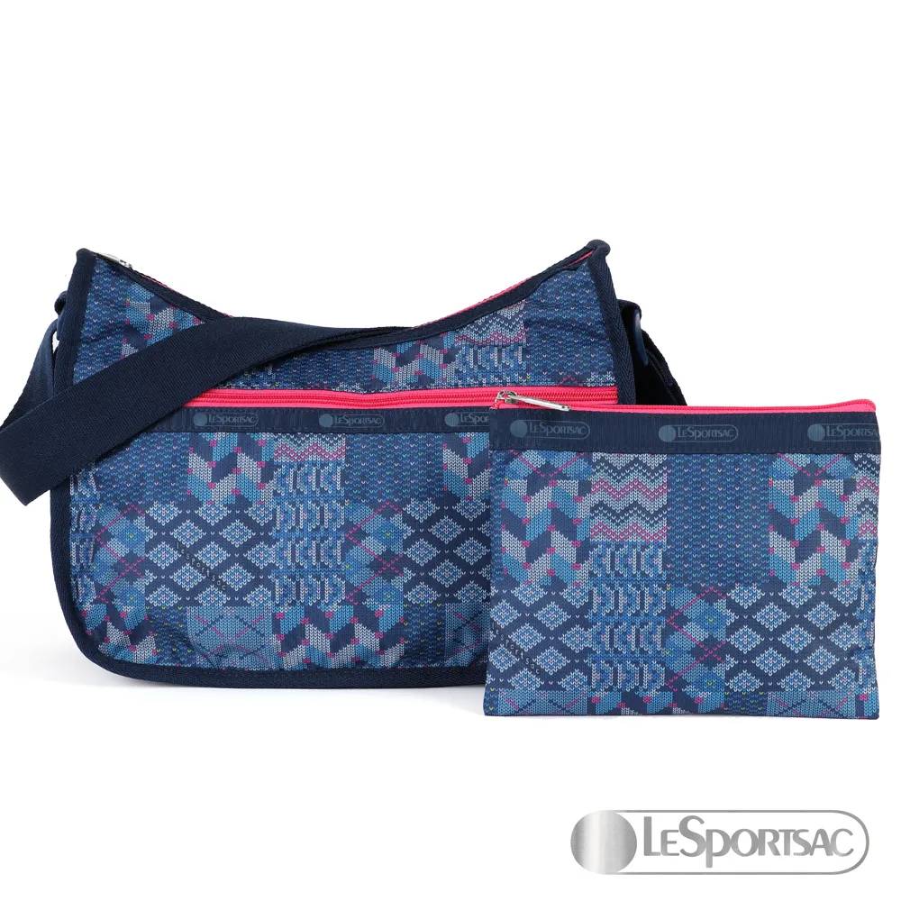 LeSportsac - Standard 側背水餃包/流浪包 (極簡黑) 7520P R086 歷史價格詳細信息