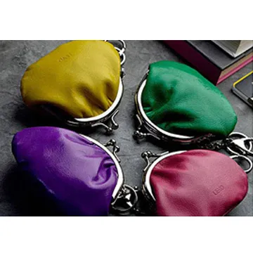 【LIEVO】 SMILE - 真皮零錢鑰匙口金包_森林綠 歷史價格詳細信息