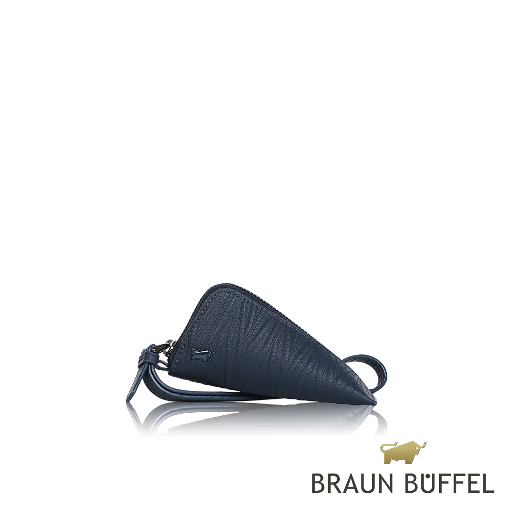 BRAUN BUFFEL 德國小金牛 VON系列拉鍊零錢包 -深藍色 BF803-160-DB 歷史價格詳細信息