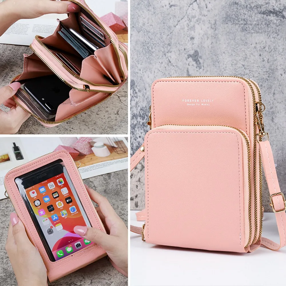 大容量手機包 可觸控手機包 側背包 手機錢包 手機皮夾包 手機背帶包 手機包斜背包 手機零錢包 手機收納包包 手機掛包 歷史價格詳細信息