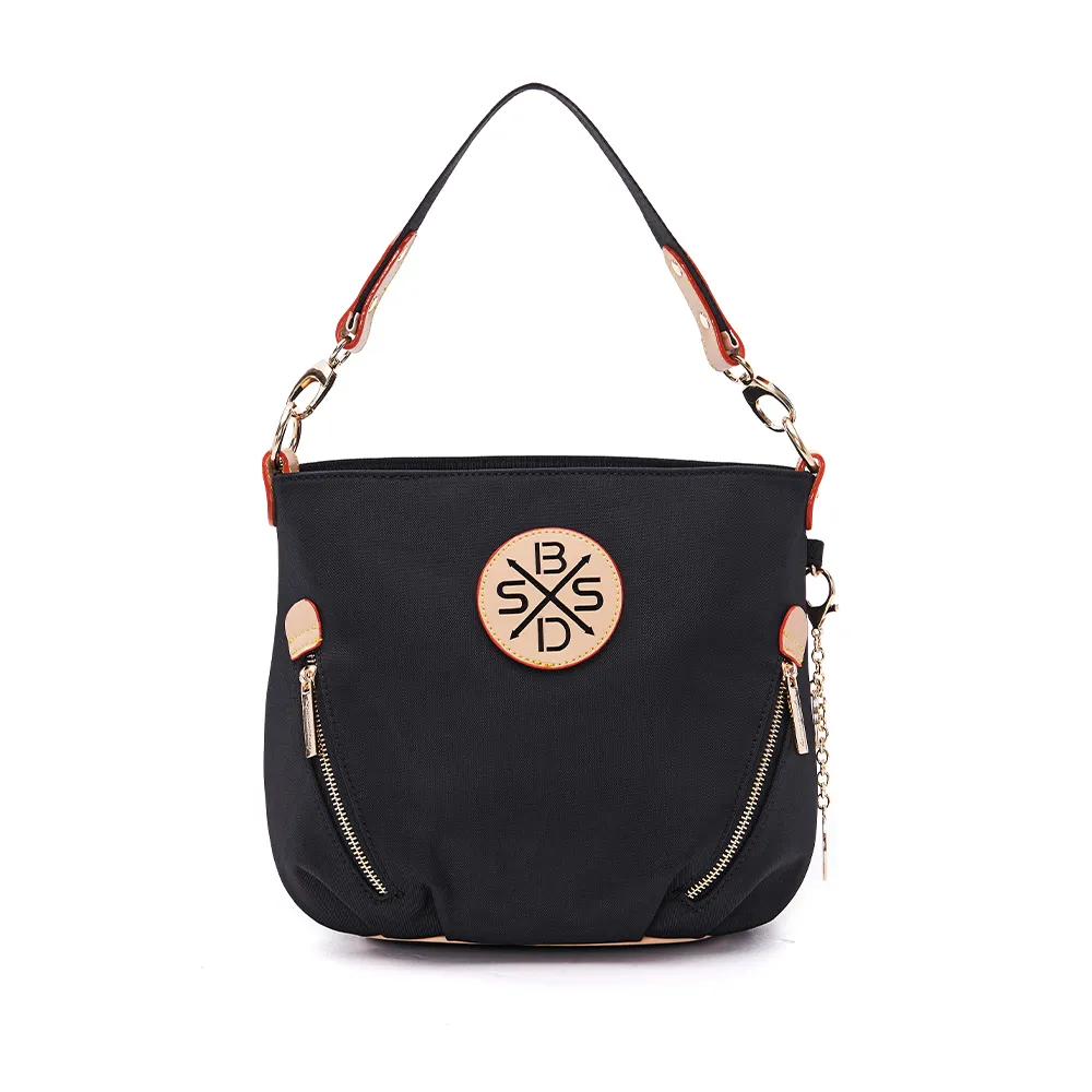 B.S.D.S冰山袋鼠 - 黑色狂想曲 - 古典輕奢多WAY托特包 - 駱色黑【S-890K】 歷史價格詳細信息