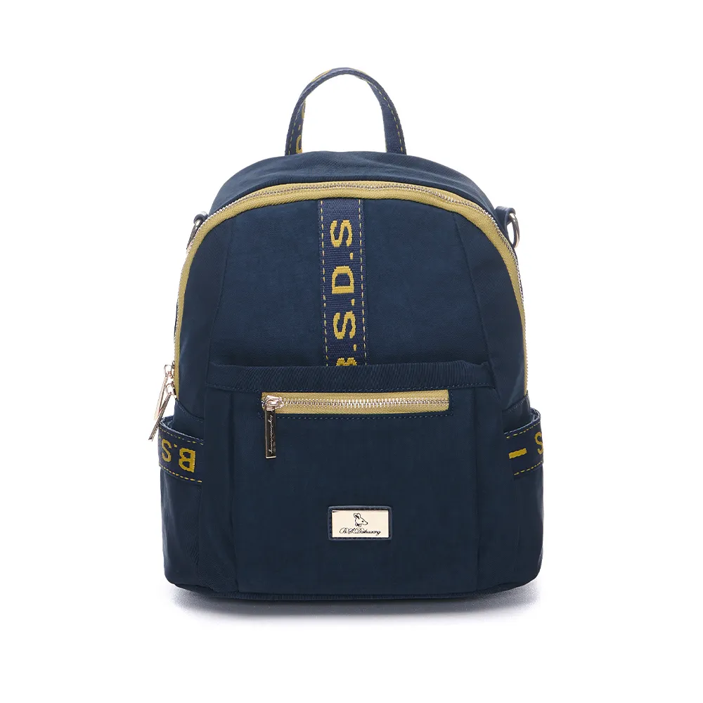 B.S.D.S冰山袋鼠 - 非常莓好 - 織帶拼接手提兩用包 - 共兩色【7012】 歷史價格詳細信息