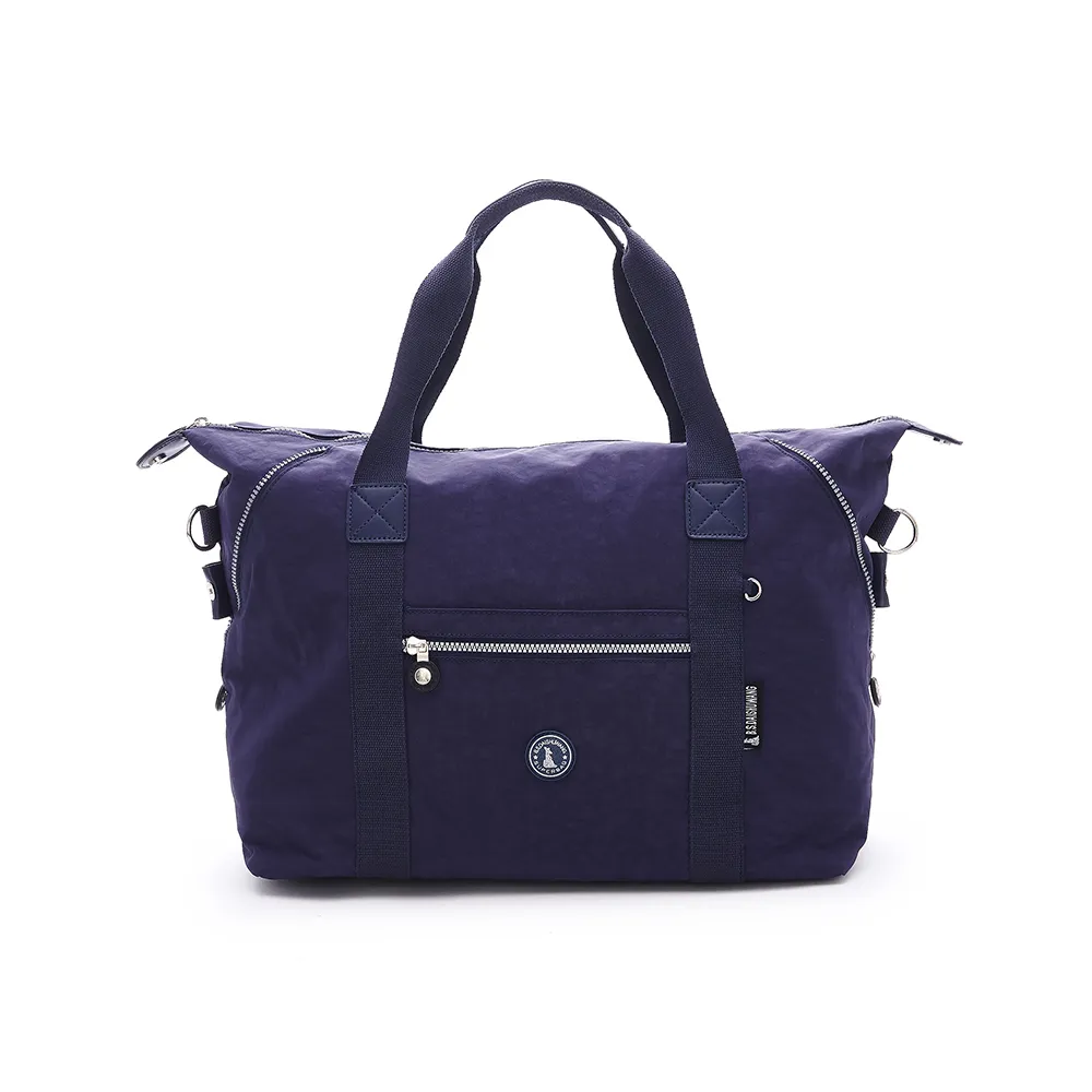 B.S.D.S冰山袋鼠 - 威尼斯假期 - 防水大容量附插袋旅行包 - 純色黑【5021K】 歷史價格詳細信息