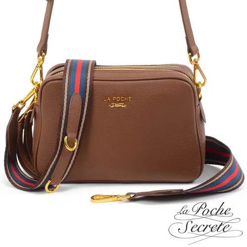 La Poche Secrete後背包 輕盈時尚真皮尼龍2WAY後背包-百搭黑 歷史價格詳細信息