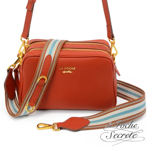 La Poche Secrete後背包 輕盈時尚真皮尼龍2WAY後背包-百搭黑 歷史價格詳細信息