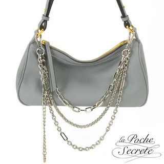 La Poche Secrete後背包 輕盈時尚真皮尼龍2WAY後背包-百搭黑 歷史價格詳細信息