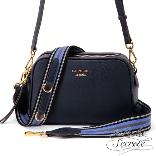 La Poche Secrete肩背包 輕盈時尚簡約2WAY托特包大方包-迷彩墨藍 歷史價格詳細信息