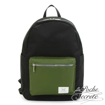La Poche Secrete後背包 輕盈時尚真皮尼龍2WAY後背包-百搭黑 歷史價格詳細信息