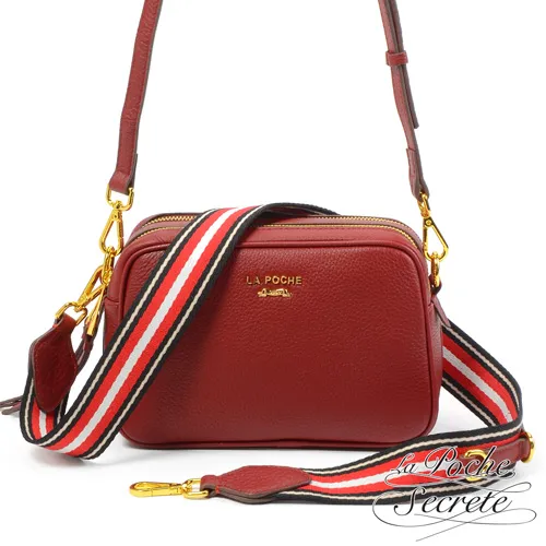 La Poche Secrete後背包 輕盈時尚真皮尼龍2WAY後背包-百搭黑 歷史價格詳細信息