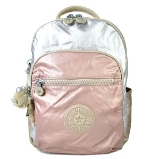 Kipling 金屬感蘭花紫兩用側背後背包-CANDY 歷史價格詳細信息