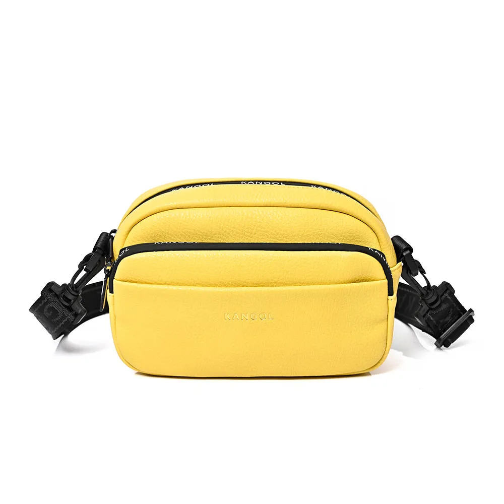 KANGOL 側背包 深黃 6225170860 歷史價格詳細信息