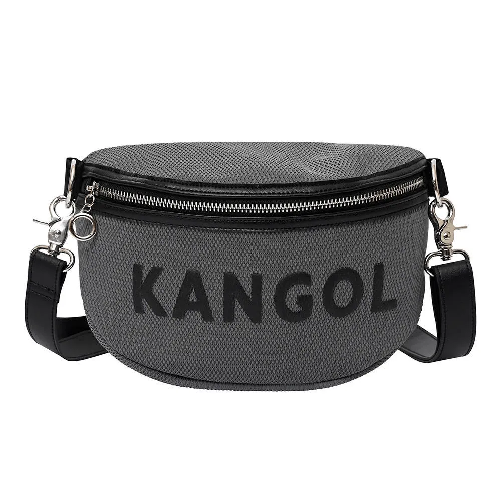 KANGOL 腰包大容量腰背斜側背主袋+外袋共三層進口防水尼龍布材質 歷史價格詳細信息
