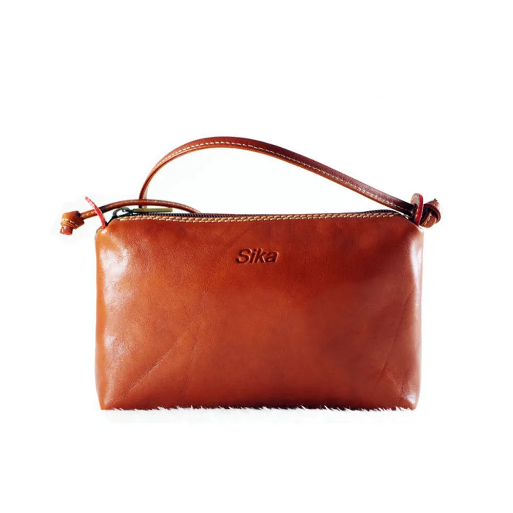 Sika-義大利真皮迷你側肩背包A8234-08-深墨綠(背帶可拆換) 歷史價格詳細信息