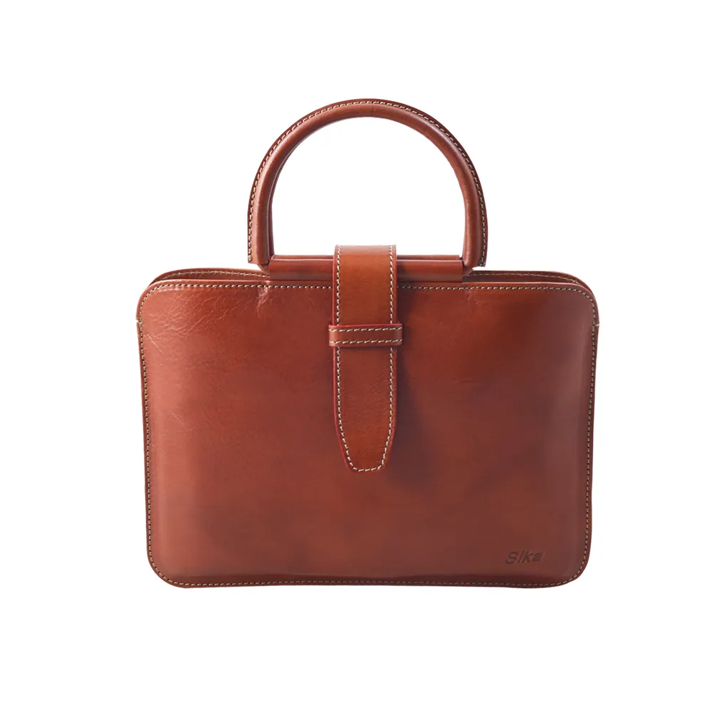 Sika牛皮荔枝壓紋休閒包L6188-03質感黑 歷史價格詳細信息