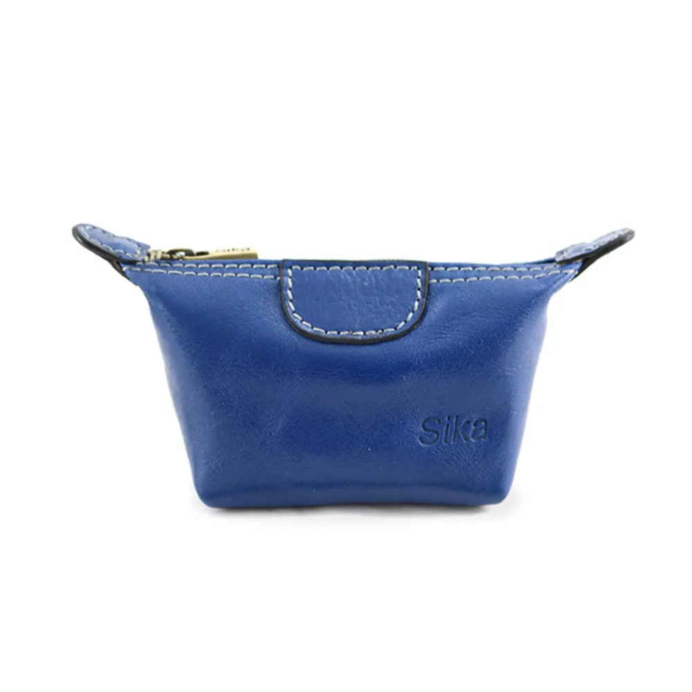 Sika義大利時尚真皮經典水餃零錢包A8290-03質感黑 歷史價格詳細信息