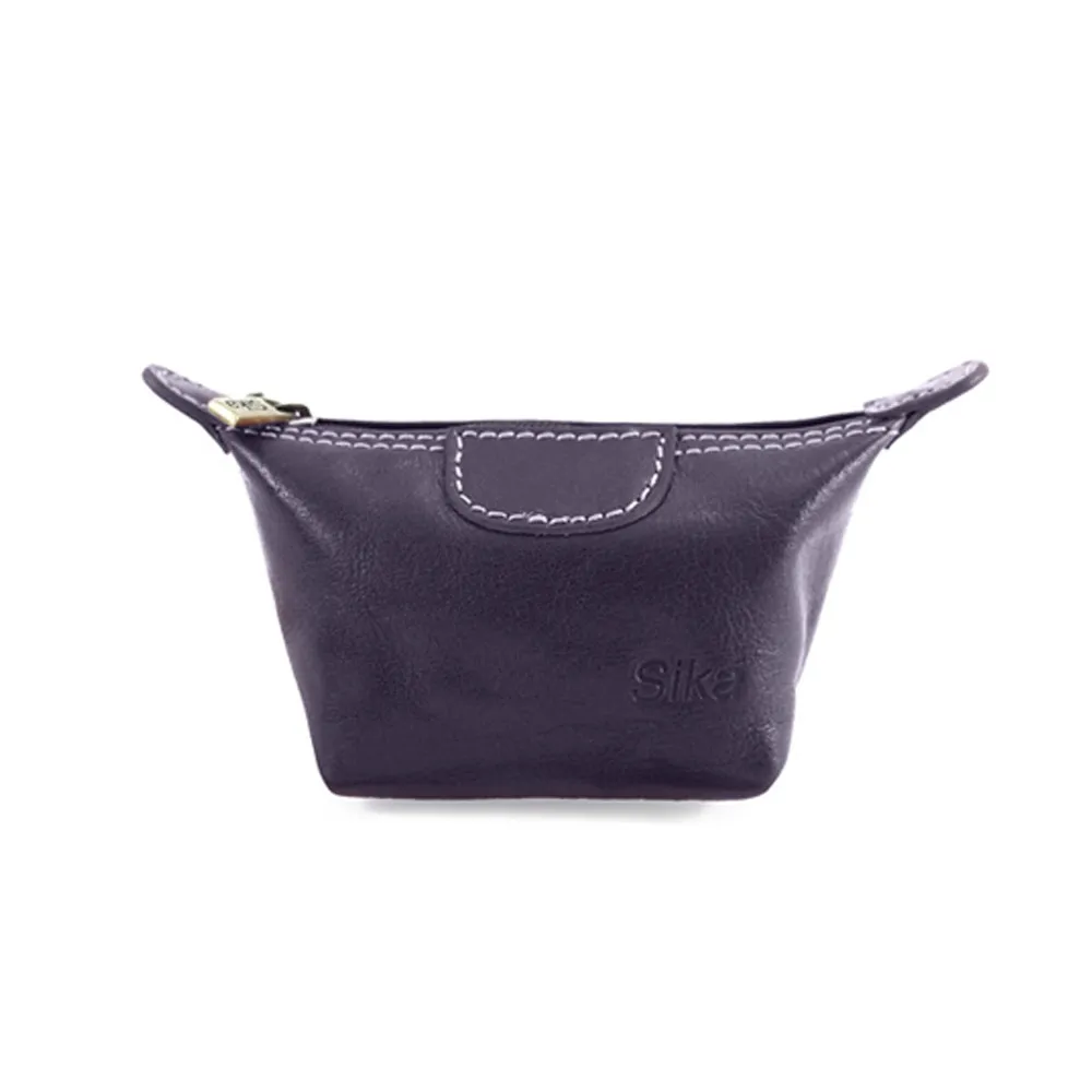 Sika義大利時尚真皮經典水餃零錢包A8290-03質感黑 歷史價格詳細信息