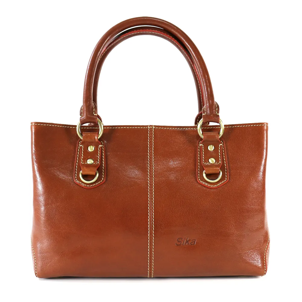 Sika義大利時尚復古英倫悠閒書包M6077-01原味褐 歷史價格詳細信息