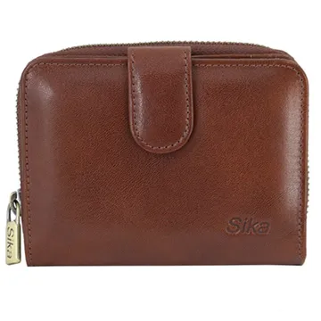 Sika義大利時尚真皮中性素面長夾A8202-02深咖啡 歷史價格詳細信息