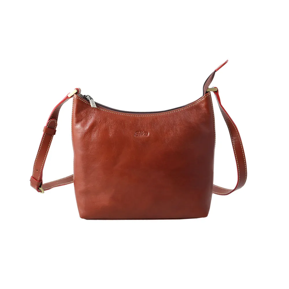 Sika義大利牛皮肩背包-M6058-08深墨綠 歷史價格詳細信息