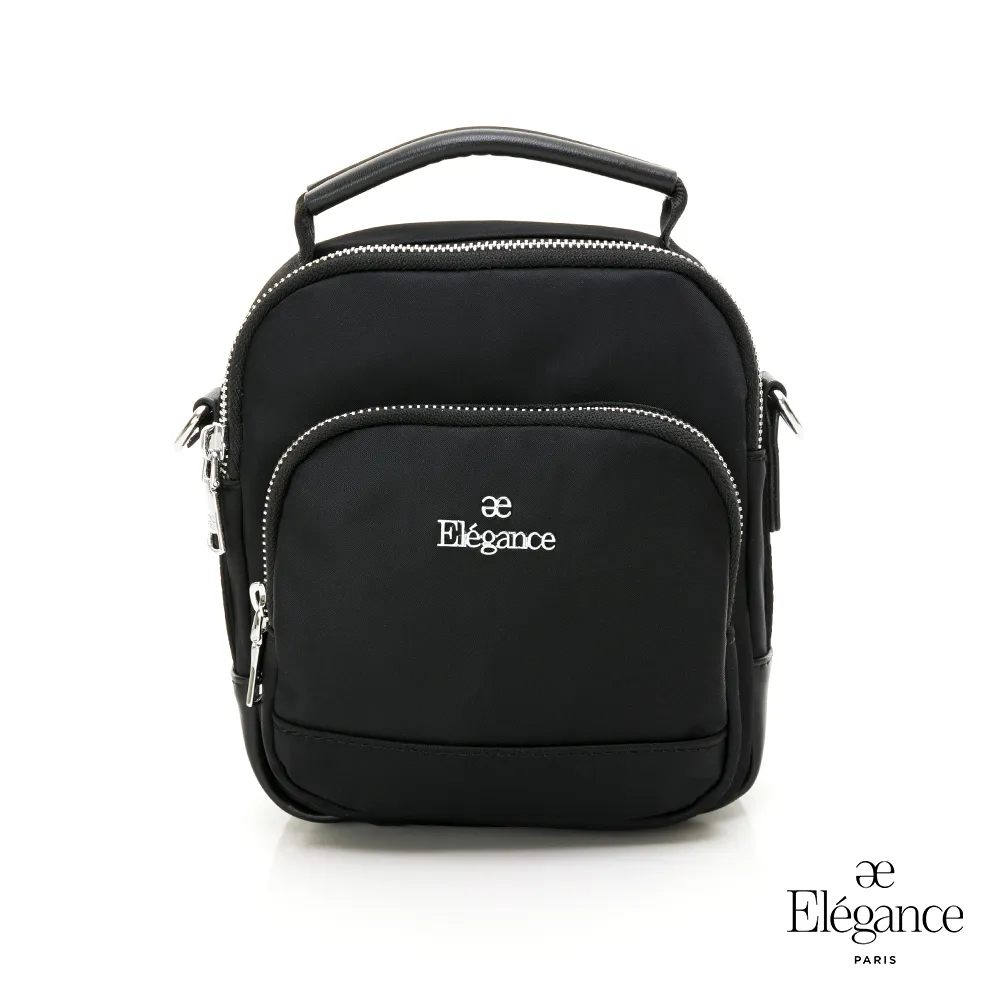 【ELEGANCE】Naomi 直式手提肩背隨行包(經典黑) 歷史價格詳細信息