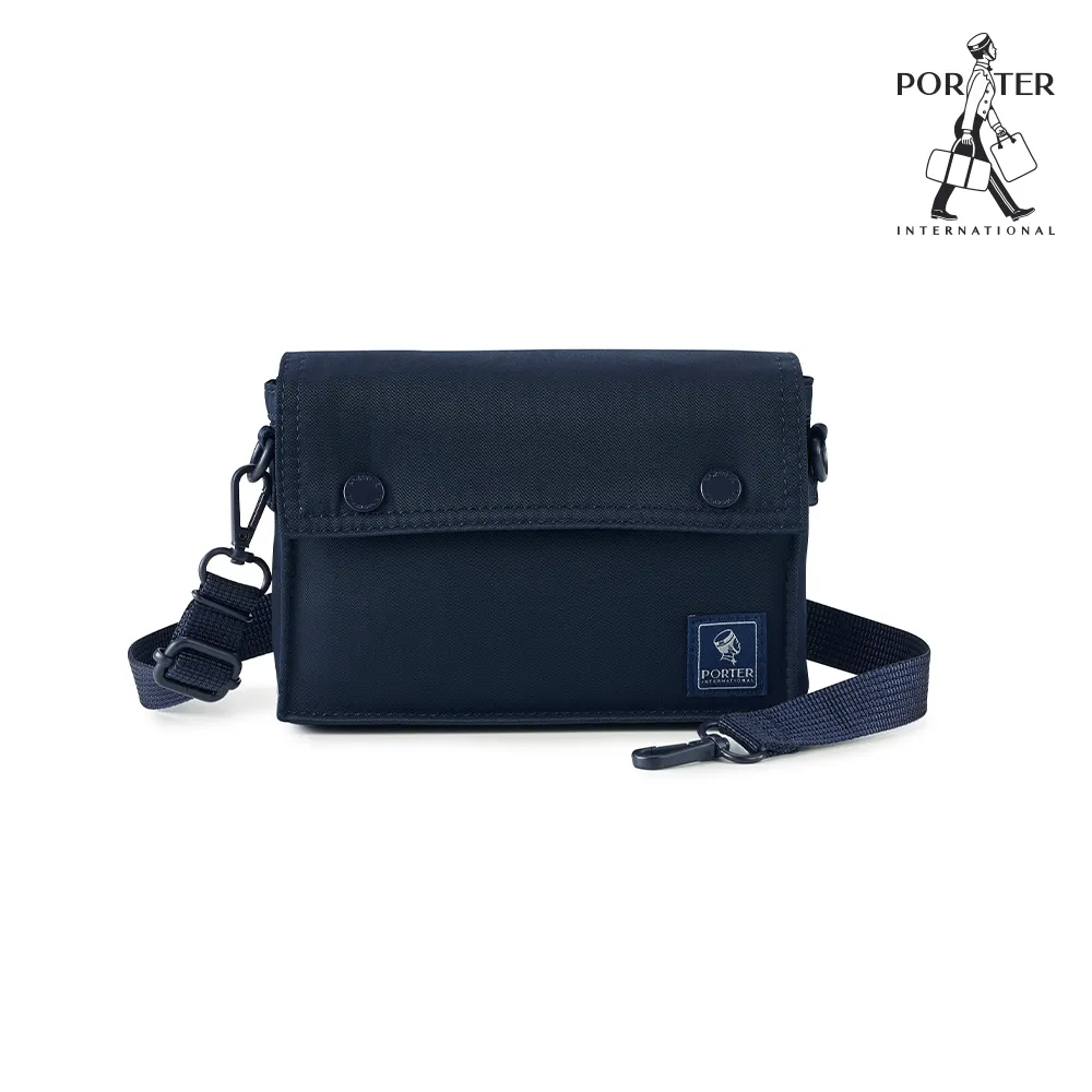 【PORTER INTERNATIONAL】機能輕靚MID斜肩包(午夜藍) 歷史價格詳細信息