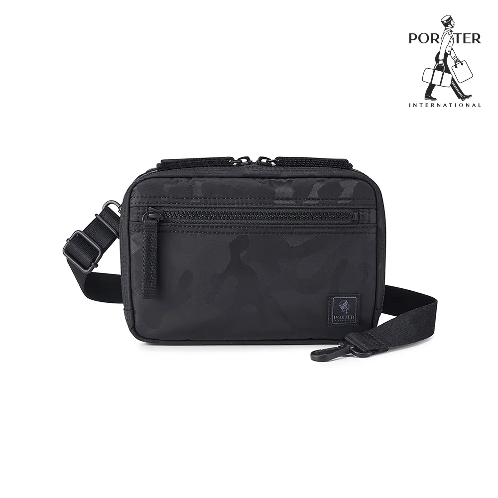 PORTER INTERNATIONAL 緹花菱格紋水餃包 肩背包 托特包 (咖綠) 歷史價格詳細信息