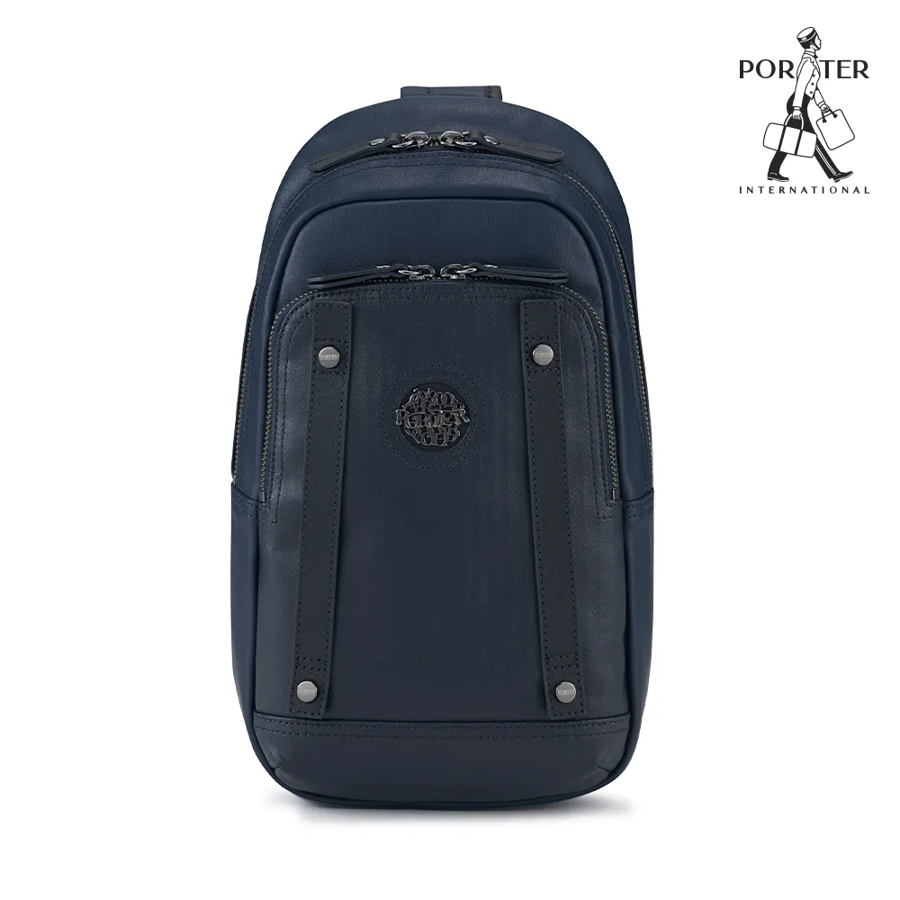 【PORTER INTERNATIONAL】都會尊爵DUKE-X 腰包(藍) 歷史價格詳細信息