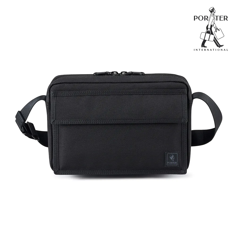 【PORTER INTERNATIONAL】極簡執著MONO斜肩包-S(黑) 歷史價格詳細信息