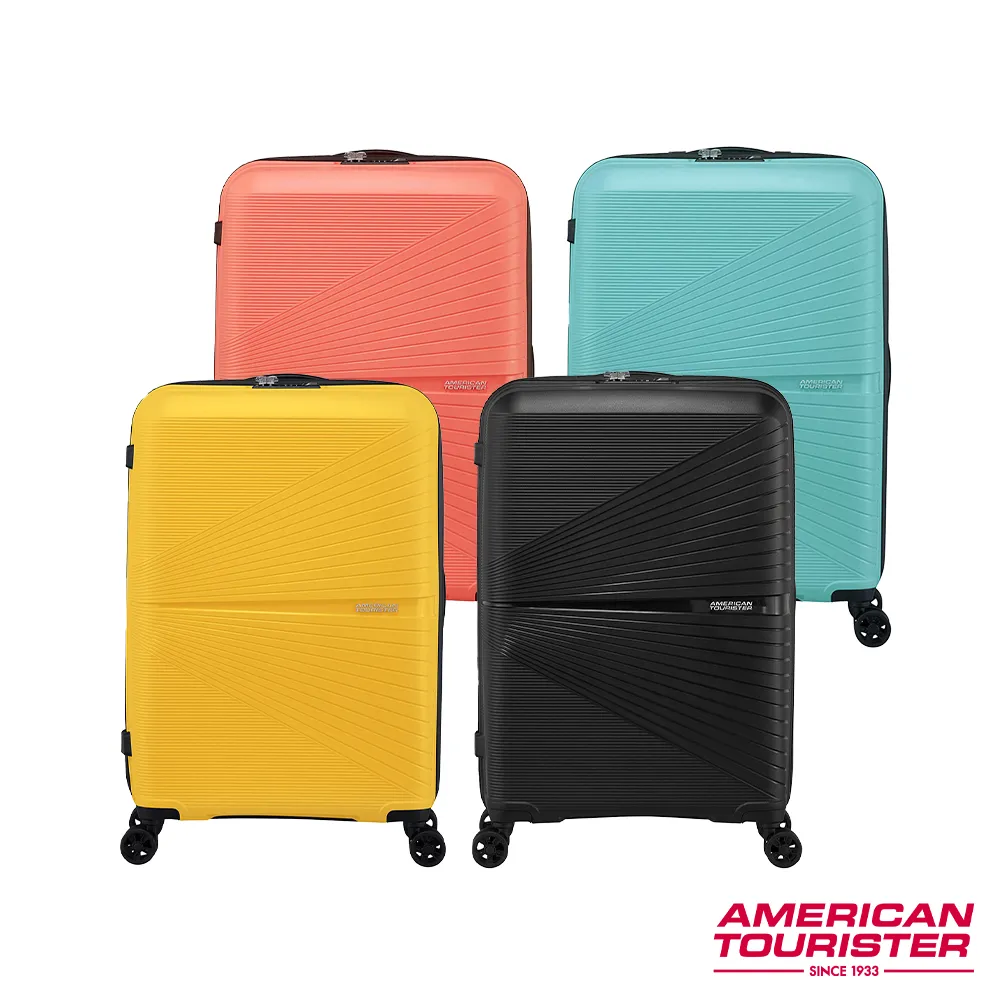 AMERICAN TOURISTER 美國旅行者 24吋AIRCONIC防潑水拉鍊PP硬殼TSA行李箱(多色可選) 歷史價格詳細信息