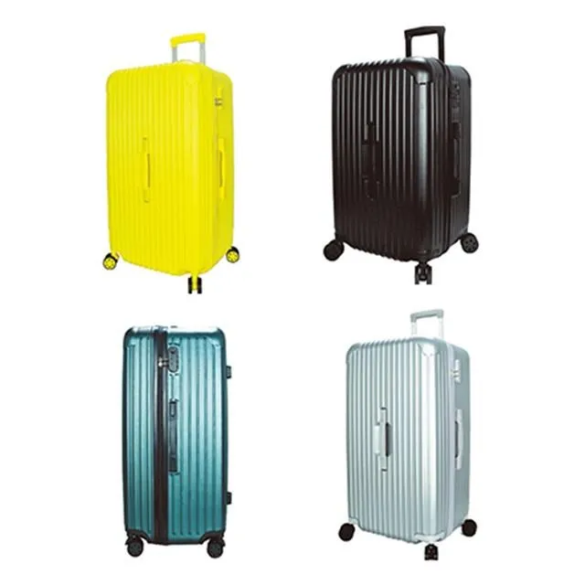 Eason 24吋行李胖箱密碼鎖三手把360度飛機輪PC+ABS防爆拉鍊鋁合金桿 歷史價格詳細信息