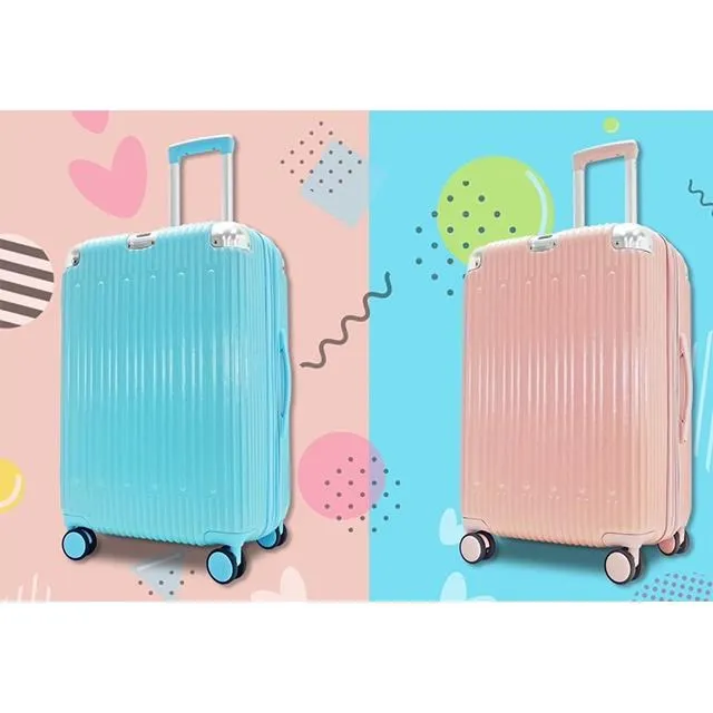 24吋行李箱ABS+PC防撞角加大容量固定海密鎖硬殼360度旋轉 歷史價格詳細信息